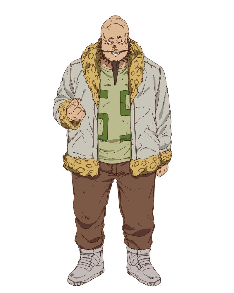 牛島田（CV：伊丸岡篤） (c)2026 林田球・小学館／『ドロヘドロ Season2』製作委員会