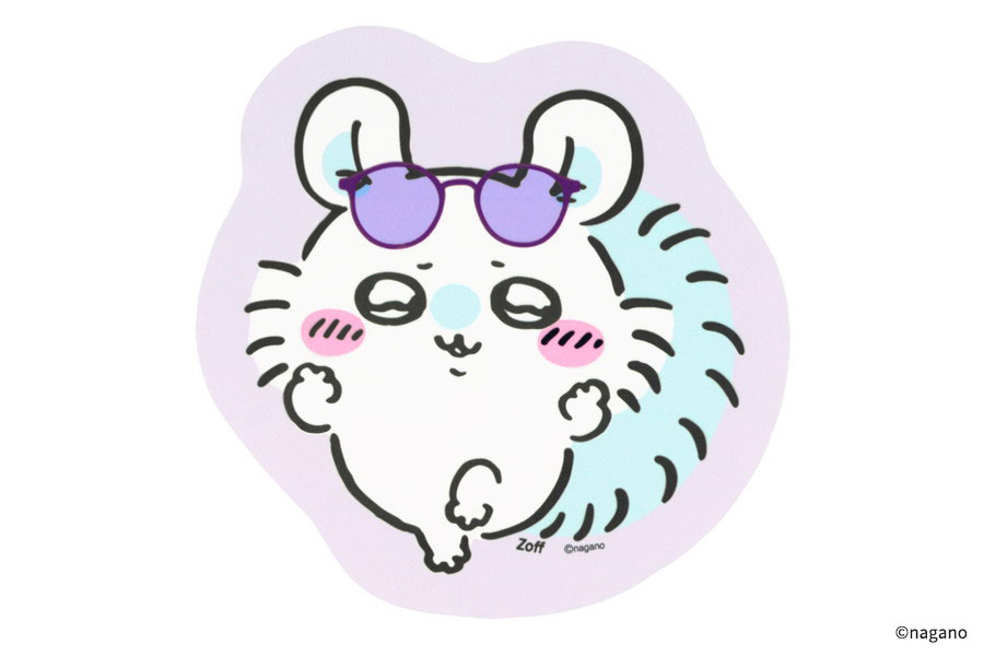 「Zoff | ちいかわ」第3弾「モモンガモデル」のダイカットクロス