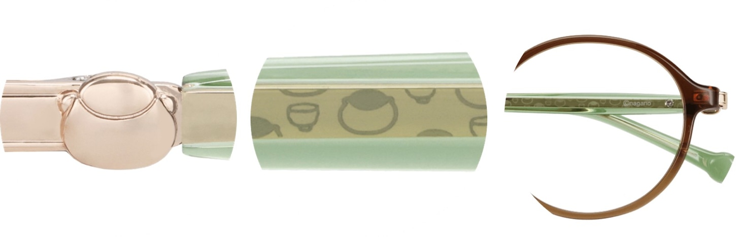 「Zoff | ちいかわ」第3弾「くりまんじゅうモデル」のメガネ