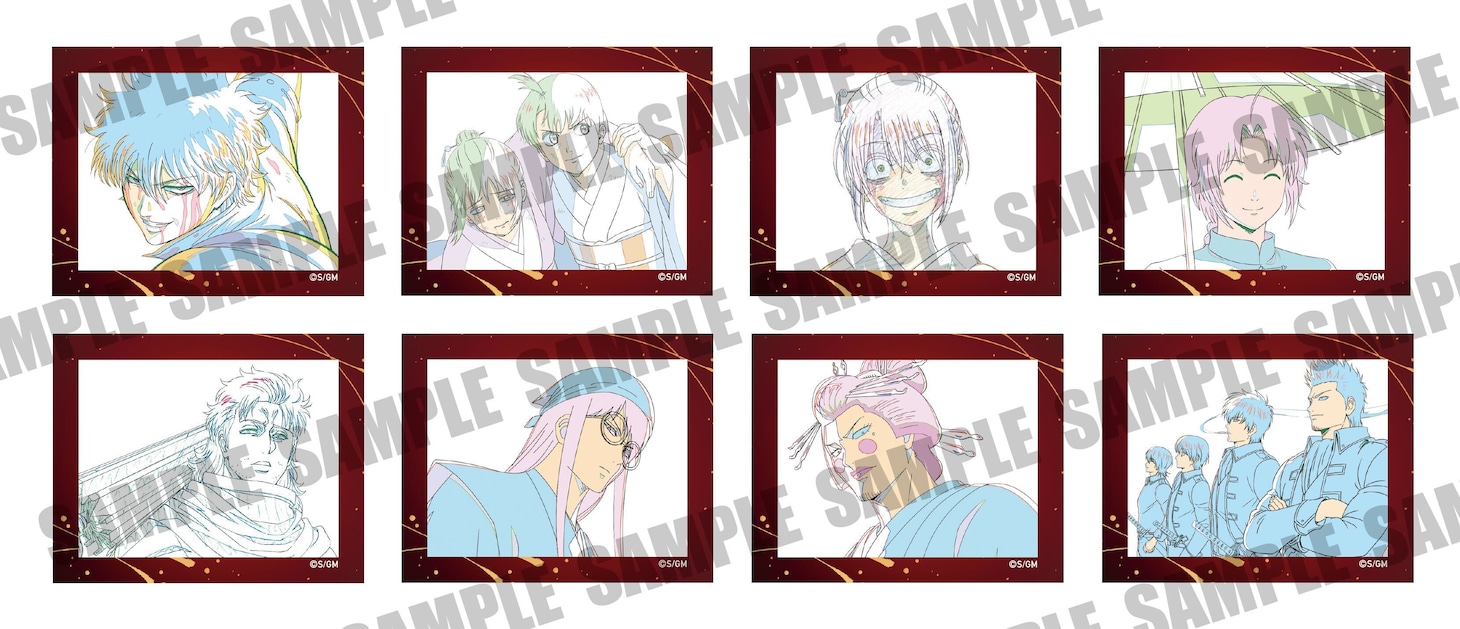 「新劇場版 銀魂 -吉原大炎上-」入場者特典第5弾「アニメ原画ステッカー 弍」