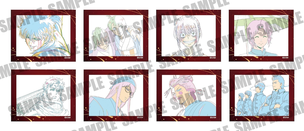 「新劇場版 銀魂 -吉原大炎上-」入場者特典第5弾「アニメ原画ステッカー 弍」