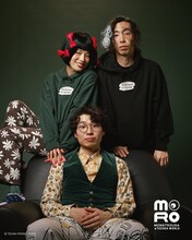 上段左からさとうほなみ、柄本時生、下段ブランドディレクターの岩男海史