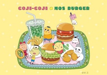 「コジコジ」とモスバーガーがコラボ、セット注文でシール入り缶ケースなどもらえる