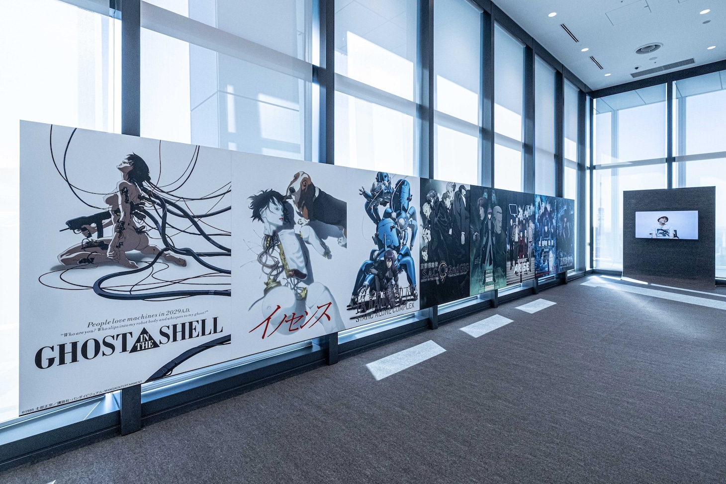 「攻殻機動隊展 Ghost and the Shell」東京会場の様子