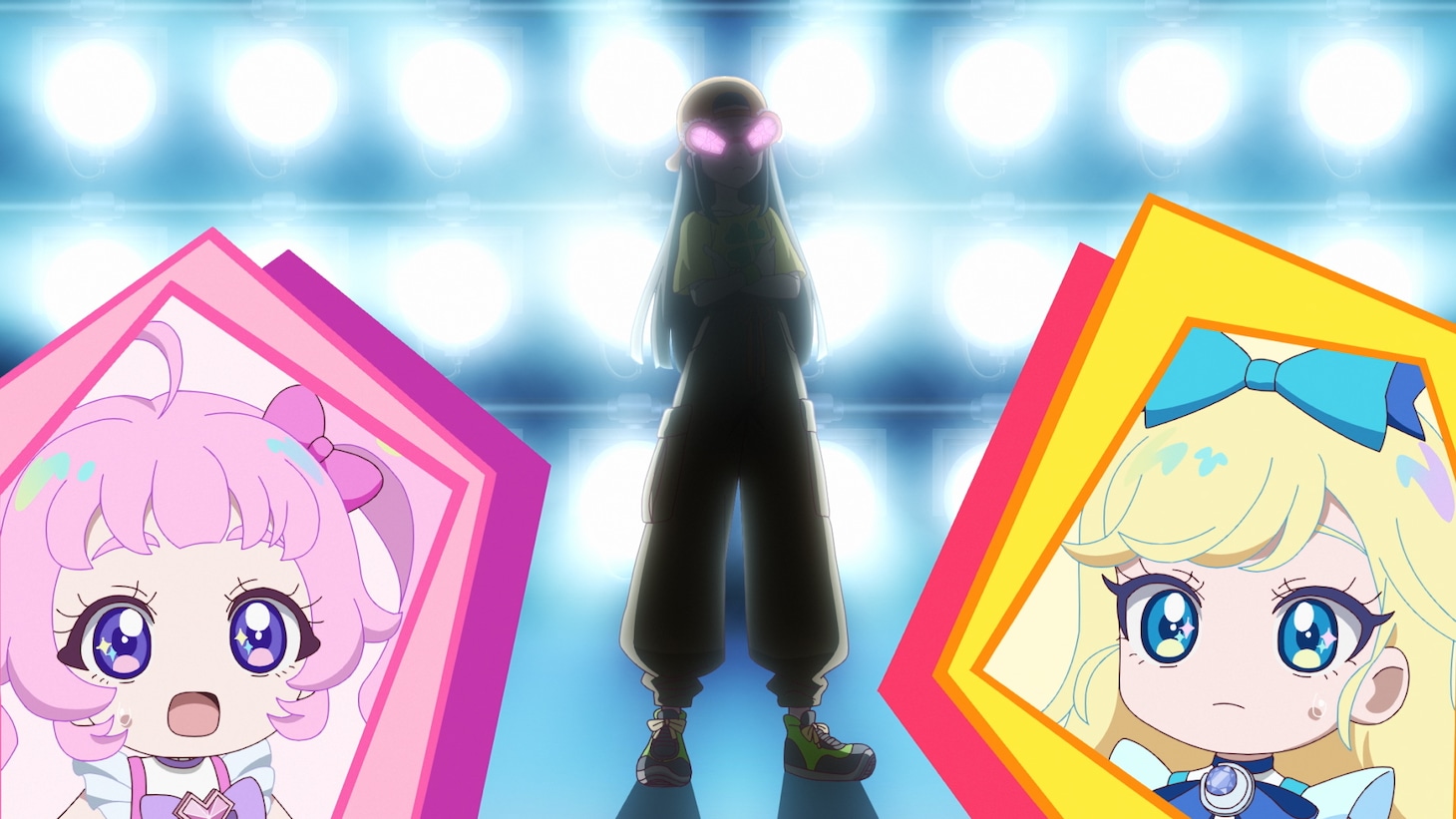 「映画ひみつのアイプリ まんかいバズリウムライブ！」場面カット