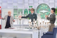 「ビストロボイス」より。左から神奈月、山寺宏一、武内駿輔