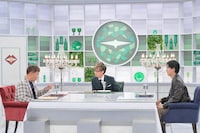 「ビストロボイス」より。左から神奈月、山寺宏一、武内駿輔