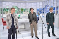 「ビストロボイス」より。左から神奈月、武内駿輔、山寺宏一