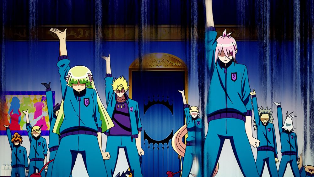 TVアニメ「魔入りました！入間くん」第4シリーズのメインPVの場面カット