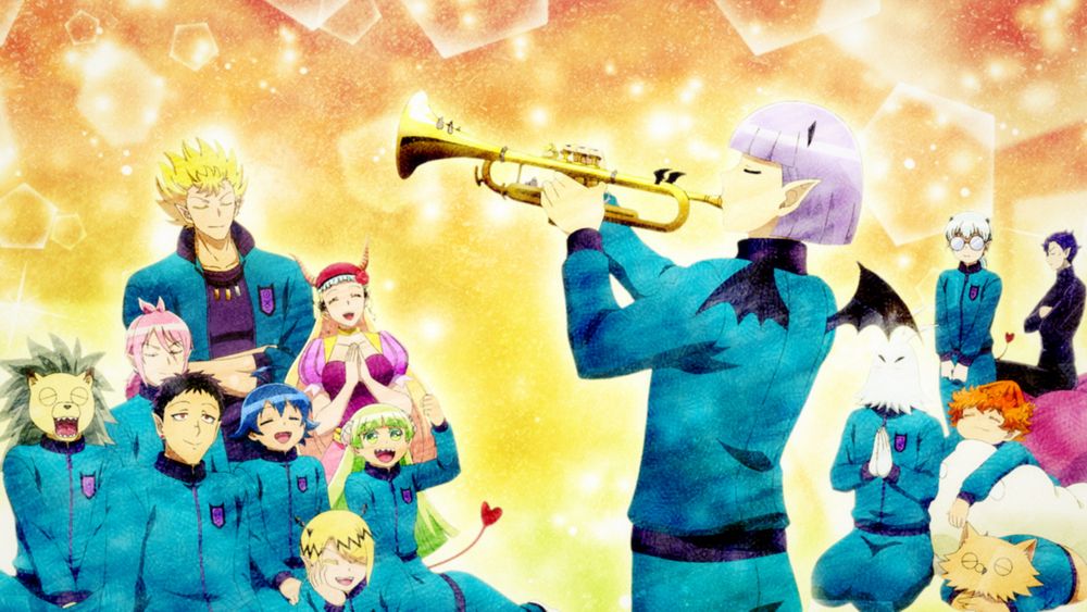 TVアニメ「魔入りました！入間くん」第4シリーズのメインPVの場面カット