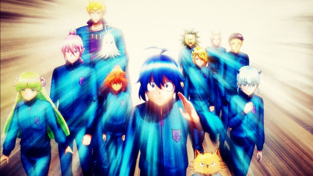 TVアニメ「魔入りました！入間くん」第4シリーズのメインPVの場面カット