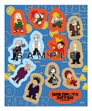 「SAKAMOTO DAYS展」グッズ付き入場チケットの特典のステッカーシート (c)鈴木祐斗／集英社