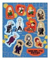 「SAKAMOTO DAYS展」グッズ付き入場チケットの特典のステッカーシート (c)鈴木祐斗／集英社