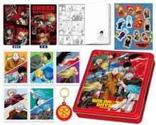 「SAKAMOTO DAYS展」グッズ付き入場チケットの特典「缶入りスペシャルグッズセット」 (c)鈴木祐斗／集英社