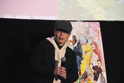 「『地球へ…』セレクション上映＆トークショー」のステージ上に突然呼ばれたヤマサキオサム監督