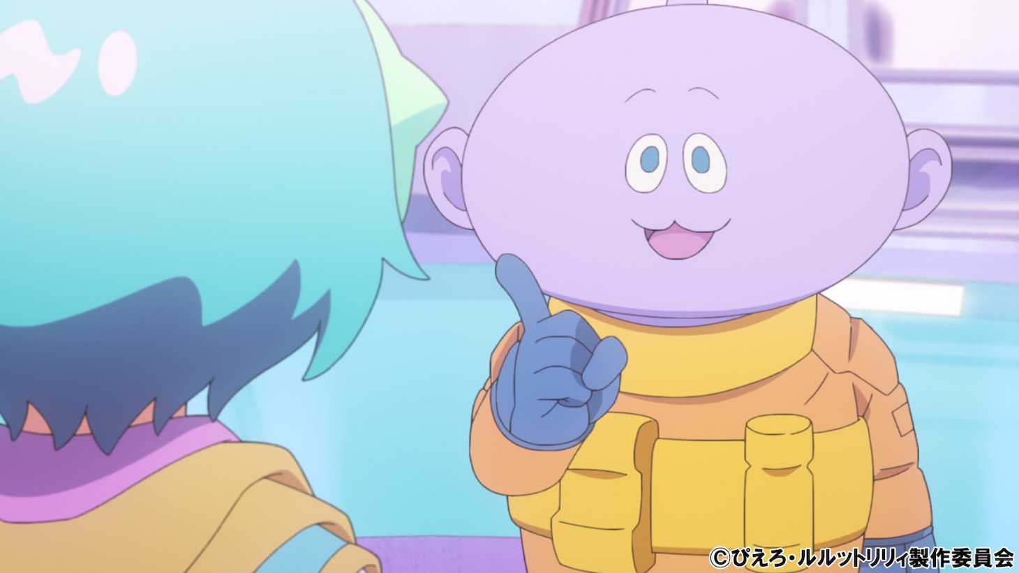 TVアニメ「魔法の姉妹ルルットリリィ」第1話の場面カット (c)ぴえろ・ルルットリリィ製作委員会