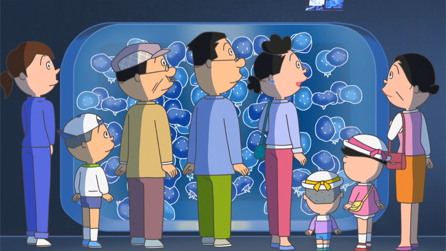 「サザエ、シャチに会いに行く！」より (c)長谷川町子美術館