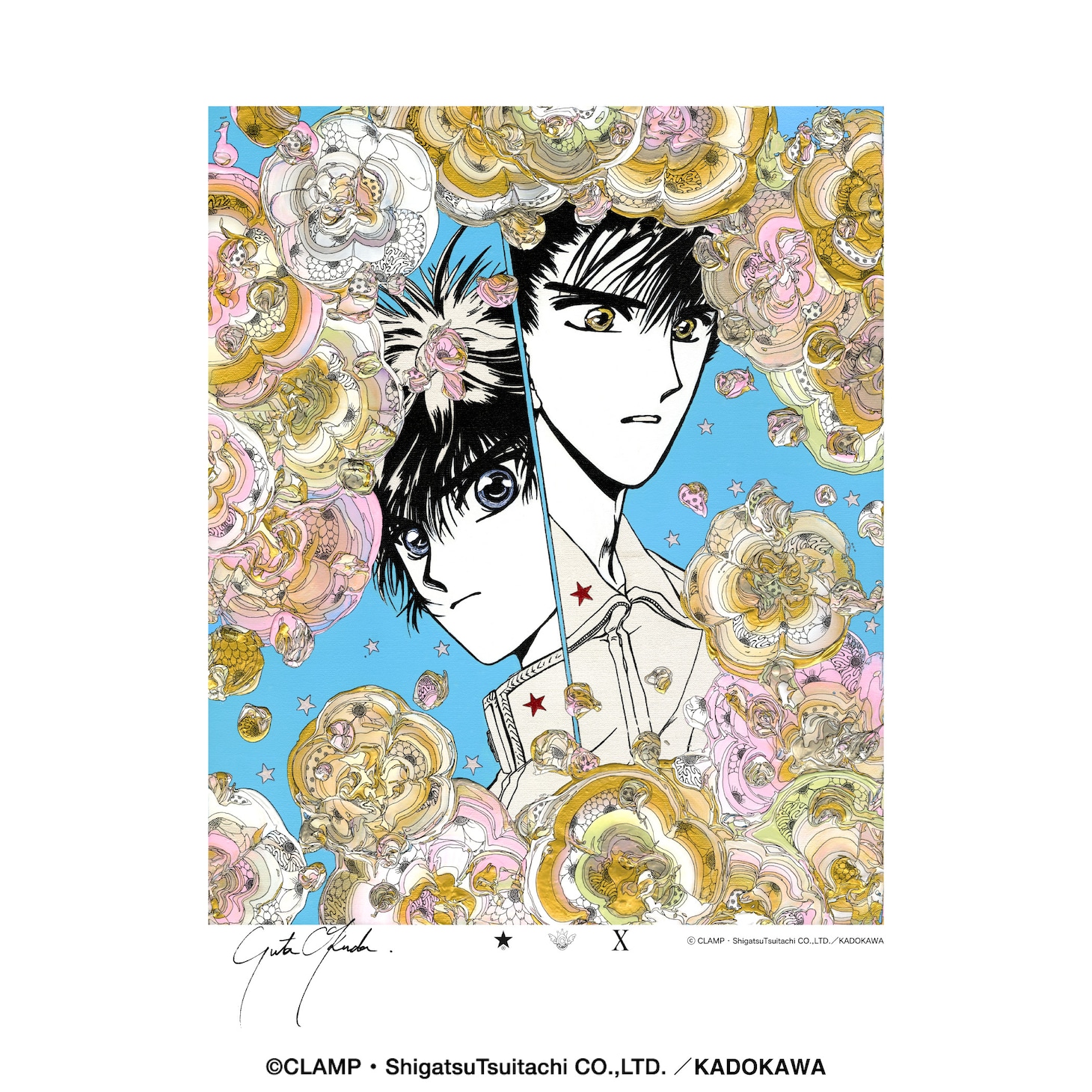「【CLAMP】〈YUTA OKUDA〉SILK SCREEN ART」