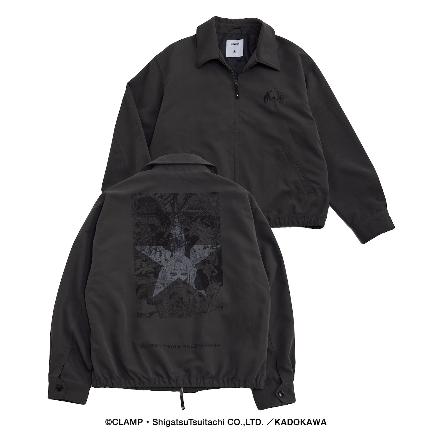 「【CLAMP】『X-エックス-』GRAPHIC COACH JACKET」