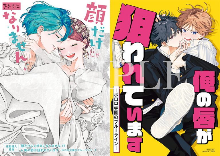 アニメイトで用意される特典リーフレット（表面）