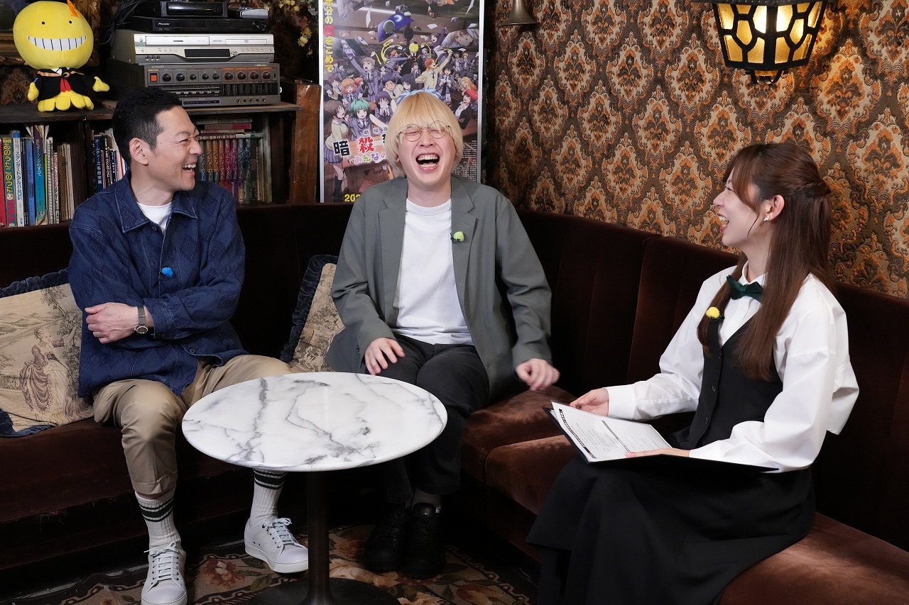 　アニメトークを繰り広げる東野幸治たち