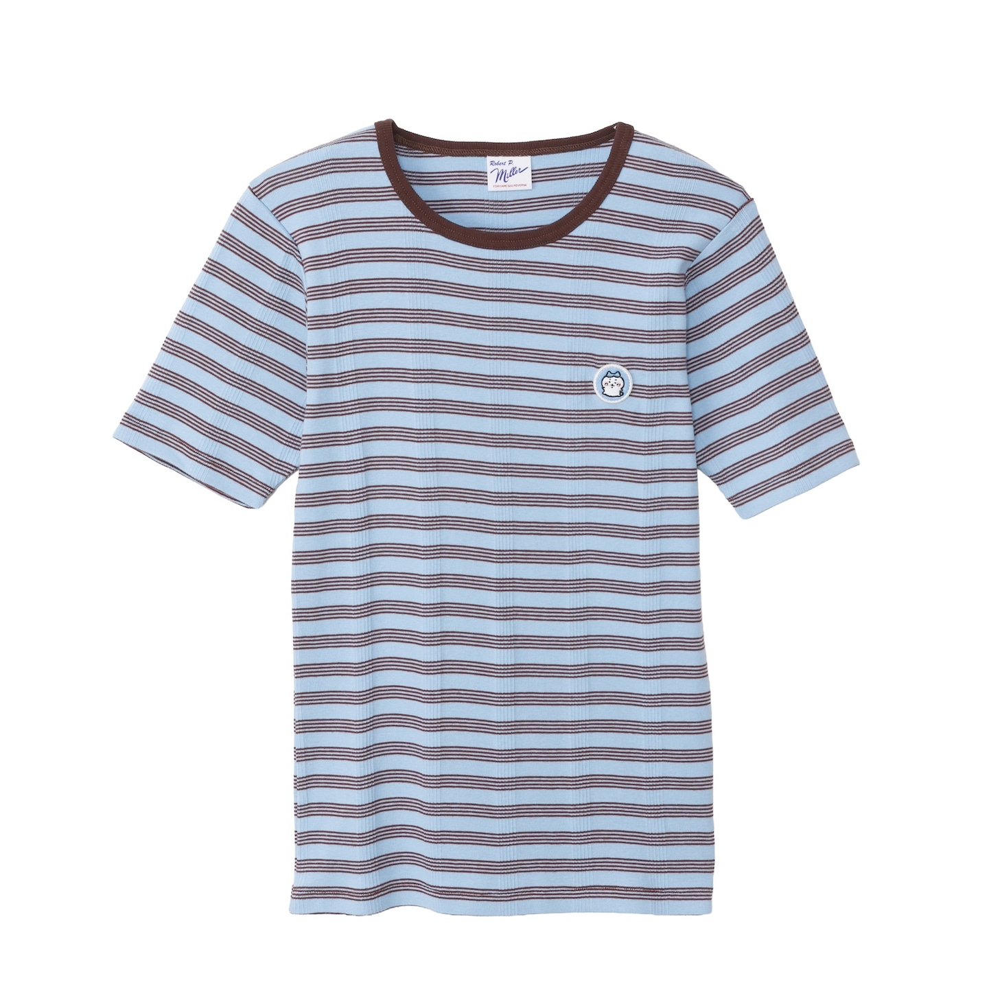 「ちいかわ Tシャツ Robert P.Miller×Talking ハチワレ BLUEBERRY」