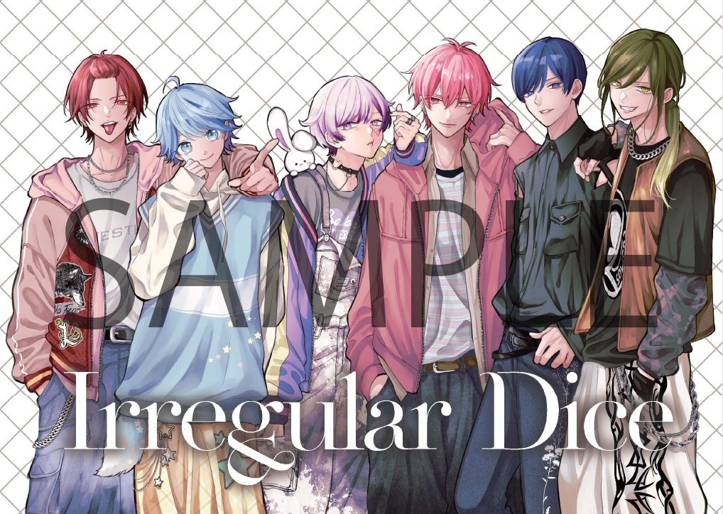 ミユキ蜜蜂がいれいすを描き下ろしたピンナップ