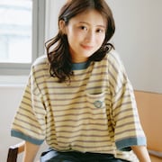 「ちいかわ ビッグシルエットポケットTシャツ Robert P.Miller×Talking うさぎ BANANA」