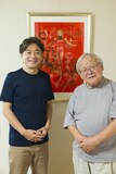 原泰久（左）と安彦良和（右）