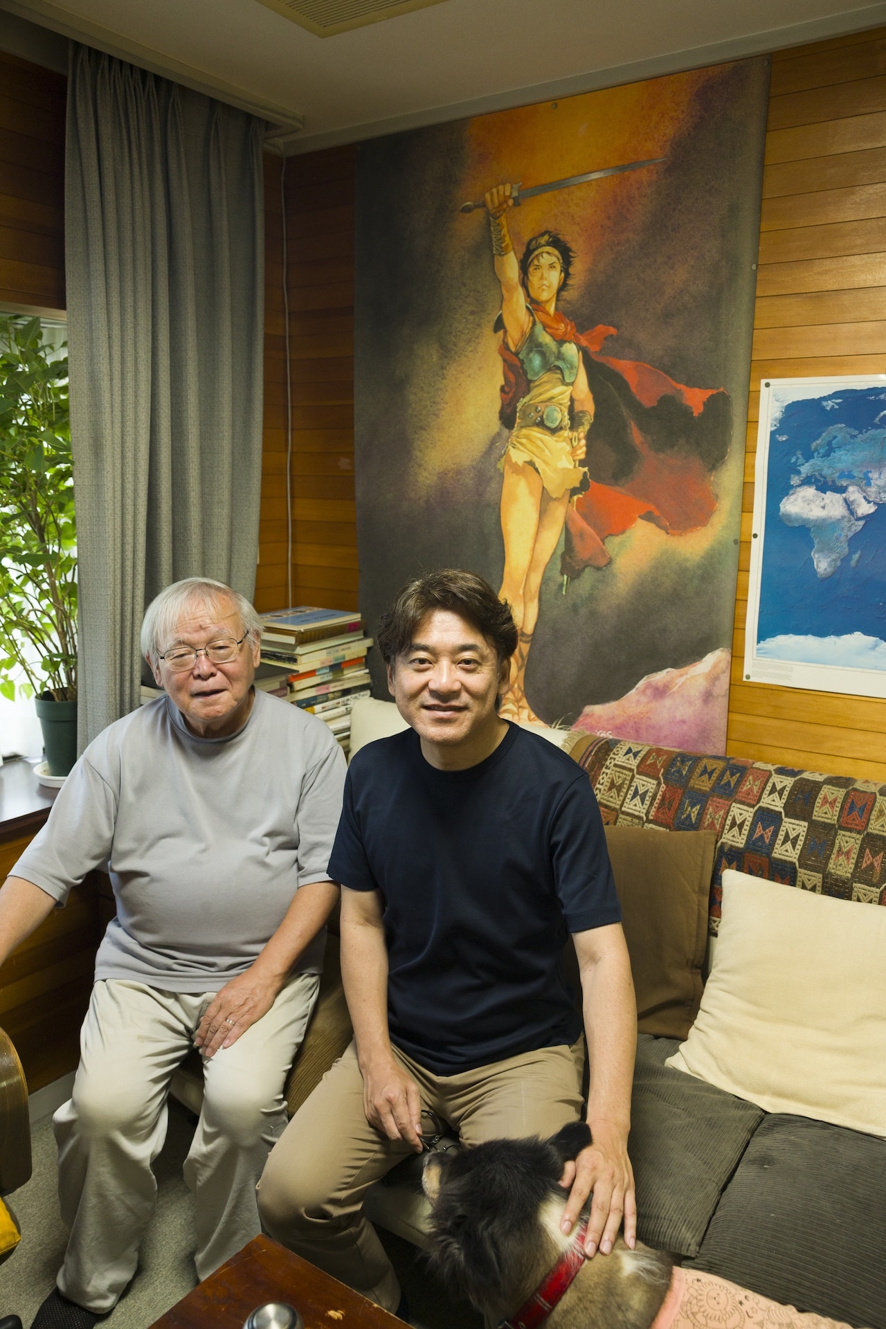 安彦良和が原泰久と対談、最新作「銀色の路－半田銀山異聞－」完結記念