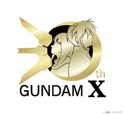 「機動新世紀ガンダムX」30周年ロゴ