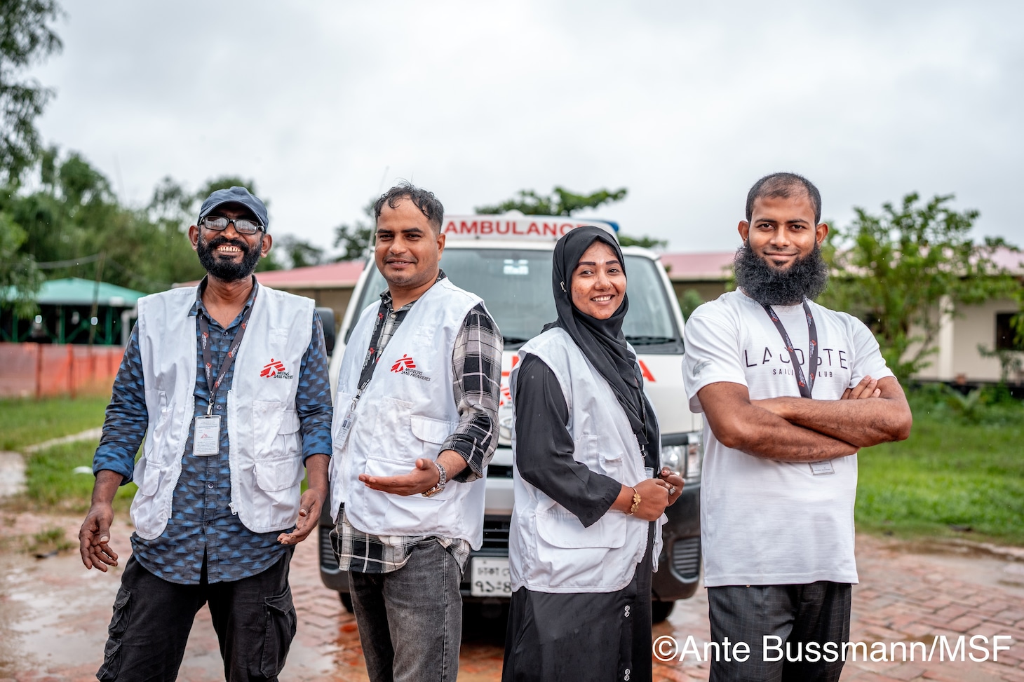 国境なき医師団の活動写真