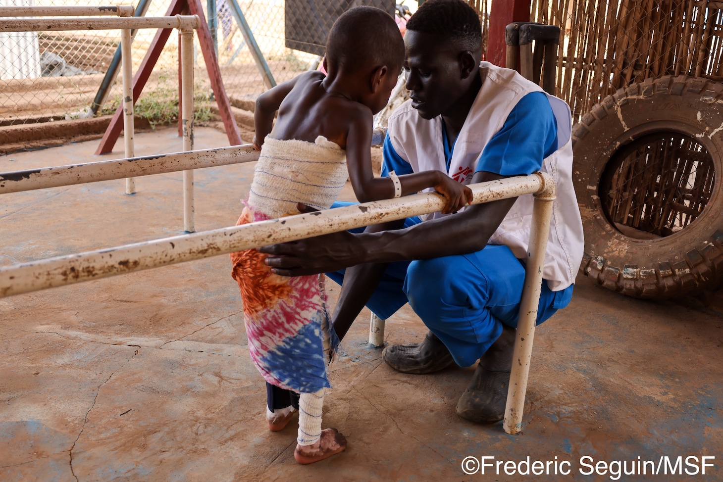 国境なき医師団の活動写真