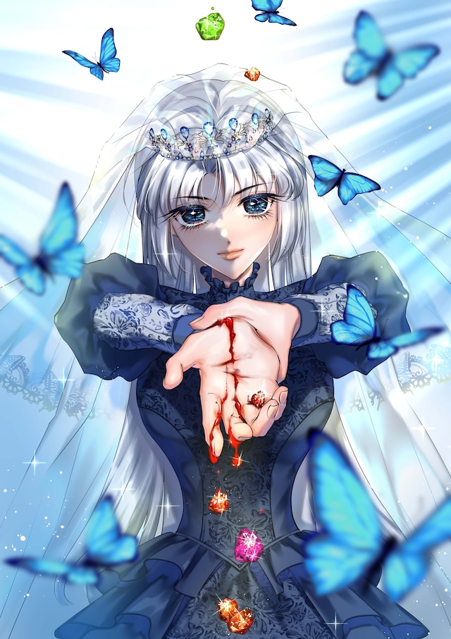 「死に戻りの宝石姫は、二度目の人生を謳歌する。」ビジュアル