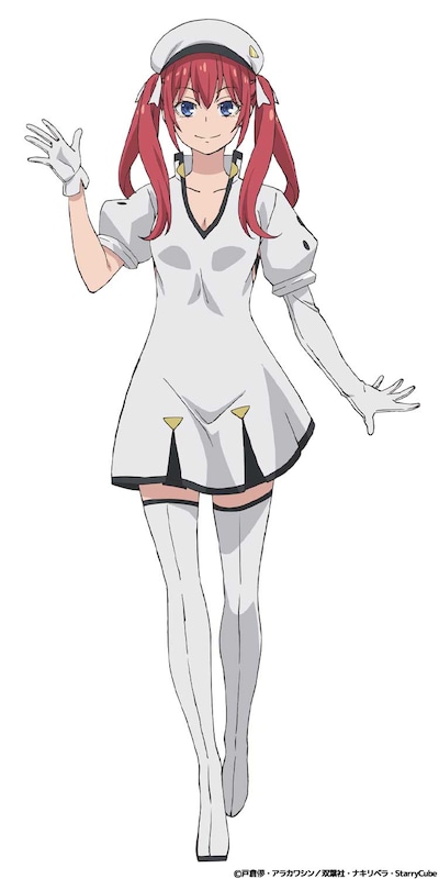 ハイデマリー（CV：菱川花菜）。最大手パーティ「夜蜻蛉（ナキリベラ）」のメンバーにして、次期幹部候補。絶大な力を持つ希少職・賢者であり、あらゆる魔法を使いこなす。幼なじみであるヴィムのことを溺愛しており、多種多様な手段で彼のことをストーキングしている