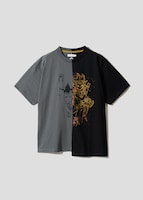 「相棒｜切替ビッグシルエットTシャツ」フロント