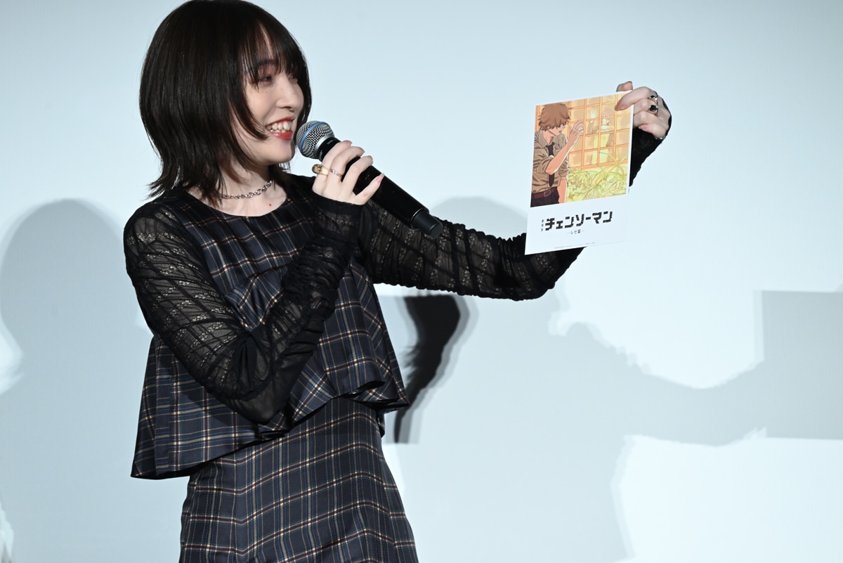 劇場版「チェンソーマン レゼ篇」“炸裂御礼！ファイナル舞台挨拶”の様子