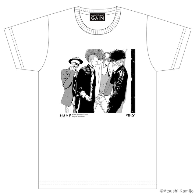 GASPをモチーフにしたTシャツ