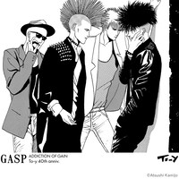 GASPをモチーフにしたTシャツのデザイン