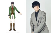 クリストファー・フォン・テオラスのキャラクタービジュアル（左）と天﨑滉平