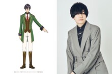 クリストファー・フォン・テオラスのキャラクタービジュアル（左）と天﨑滉平