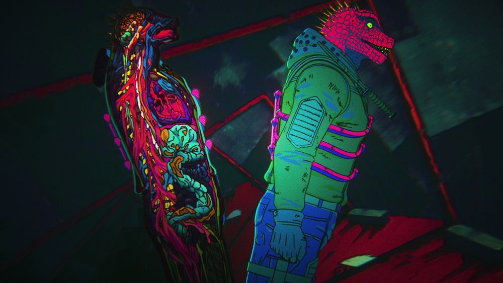 アニメ「ドロヘドロ Season2」ノンクレジットオープニング映像の場面カット