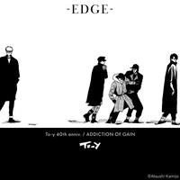 EDGEをモチーフにしたTシャツのデザイン