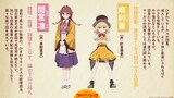 間宮凛（CV：茅野愛衣）、麻利亜（CV：釘宮理恵）キャラクターデザイン