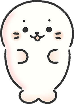 しろたん（CV：悠木碧）。まっしろでふわふわなたてごとアザラシ。のんびり屋で少しおちゃめ。誰とでも仲良くなることができ、いつもポジティブ。いろいろなものに変身するのが得意。 (c) CREATIVE YOKO/TVアニメ『しろたん』製作委員会