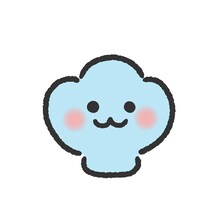 しぇる。しっかり者のの貝。らっこいぬの大切な相棒で、持ち前の元気と明るさでいつも励ましている。少しおせっかい。 (c) CREATIVE YOKO/TVアニメ『しろたん』製作委員会