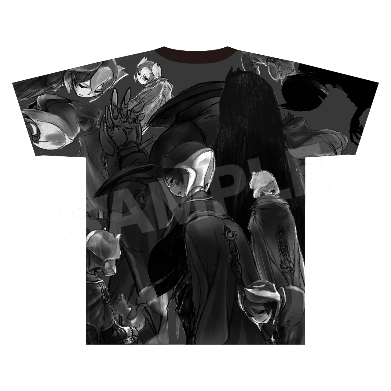 「オーゼンだらけ フルグラフィックT シャツ」