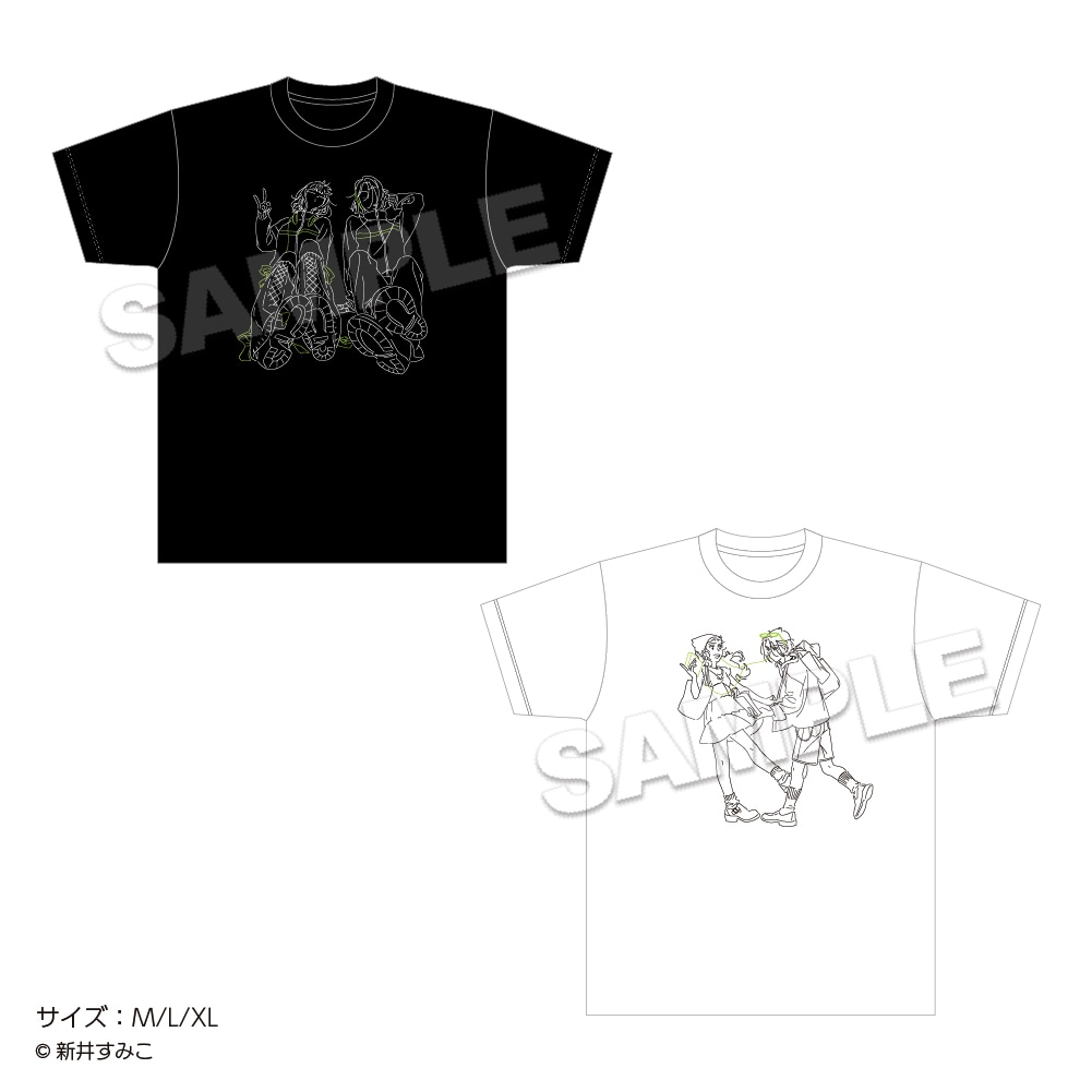 「気になってる人が男じゃなかった」刺繍風Tシャツ