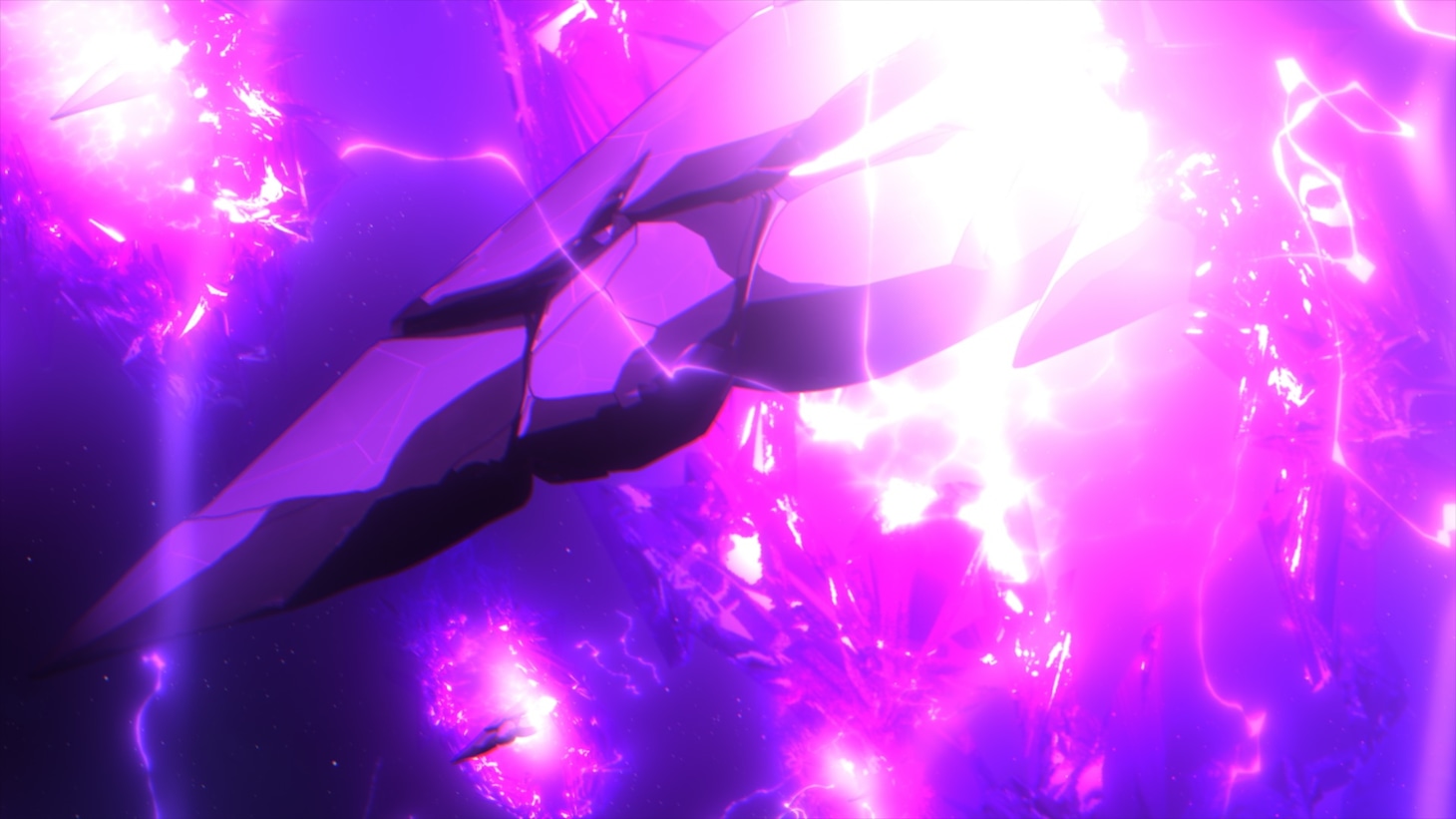 TVアニメ「目覚めたら最強装備と宇宙船持ちだったので、一戸建て目指して傭兵として自由に生きたい」ティザーPVの場面カット