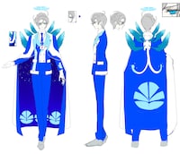 LaLa公式VTuber「淡路町の堕天使（仮）」　キャラクターデザイン／冬夏アキハル